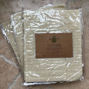 West Elm Eco-Stay Rug Pad 20”x32” (fits 2’x3’ rug) - 3 units